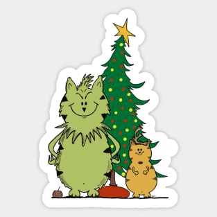 You’re a Mean One Mr Moe Sticker